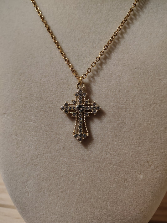 Cross Necklace- CLEARANCE- Discontinued item