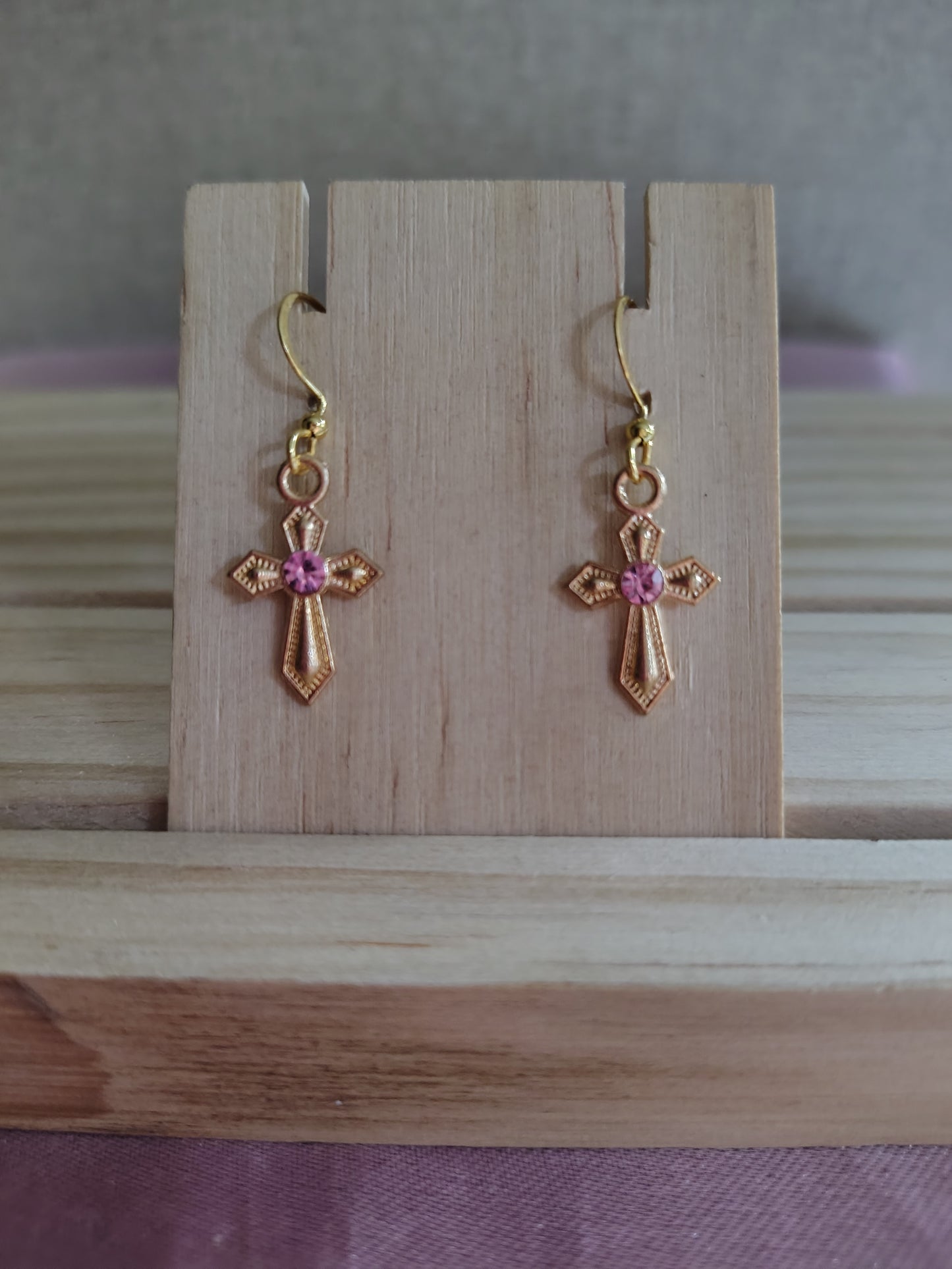 Cross Earrings- CLEARANCE