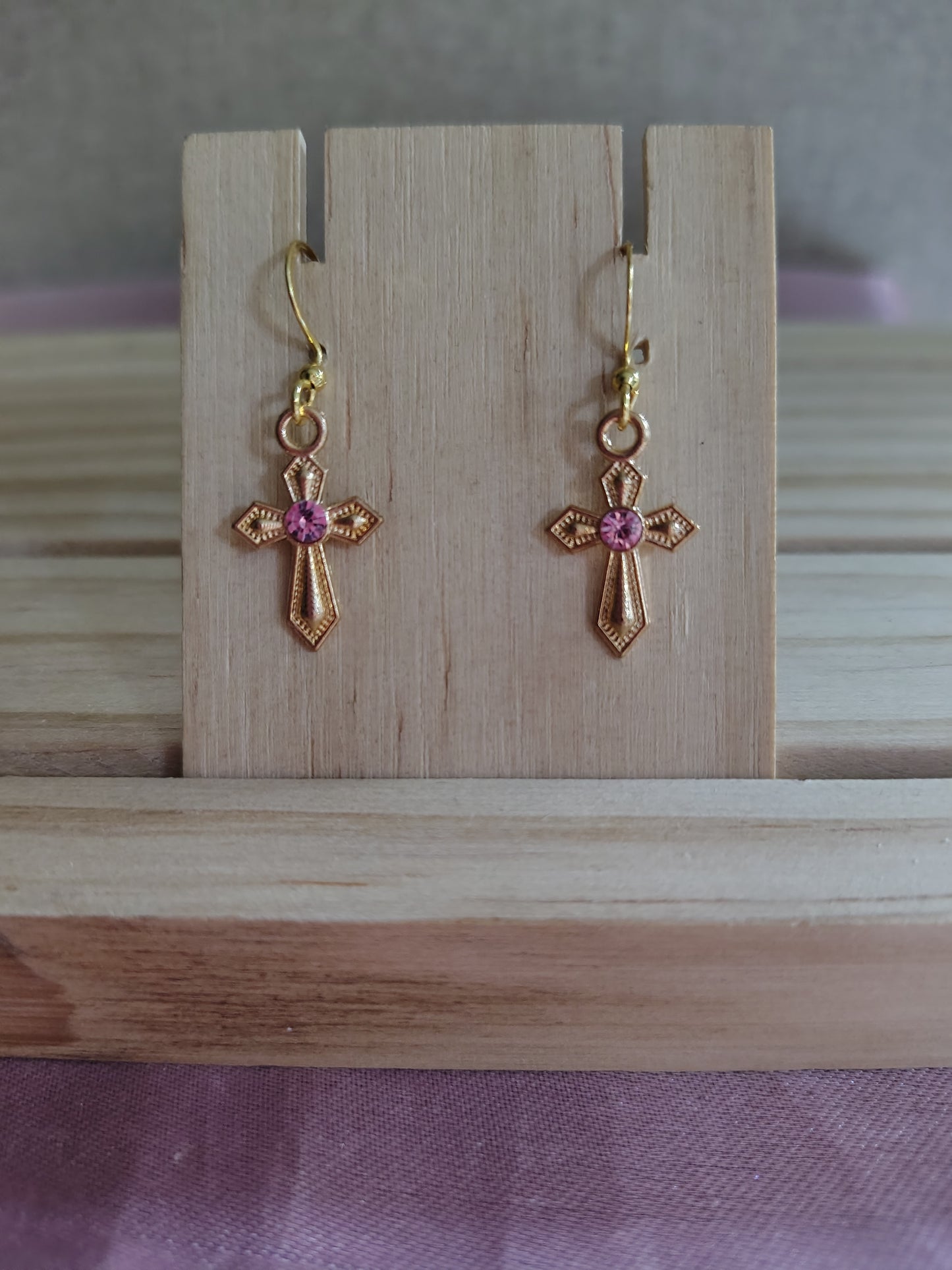 Cross Earrings- CLEARANCE