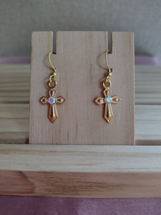 Cross Earrings- CLEARANCE