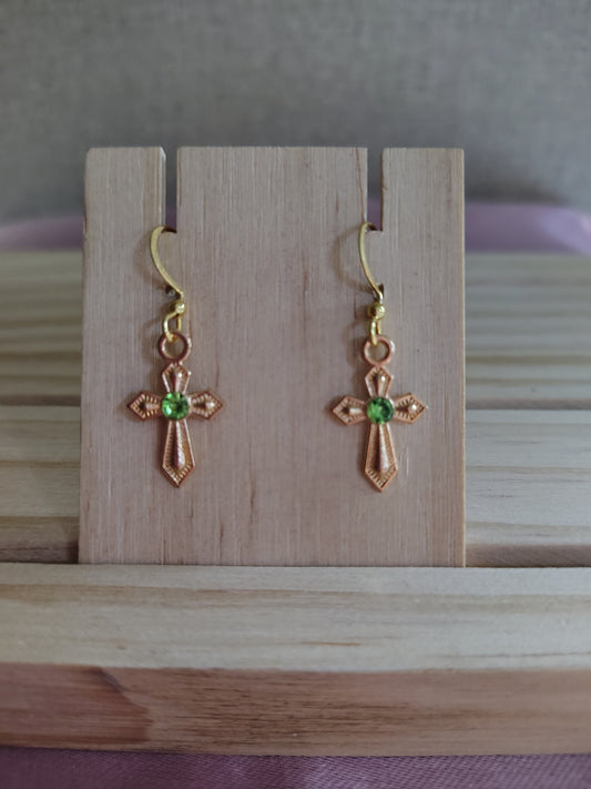 Cross Earrings- CLEARANCE