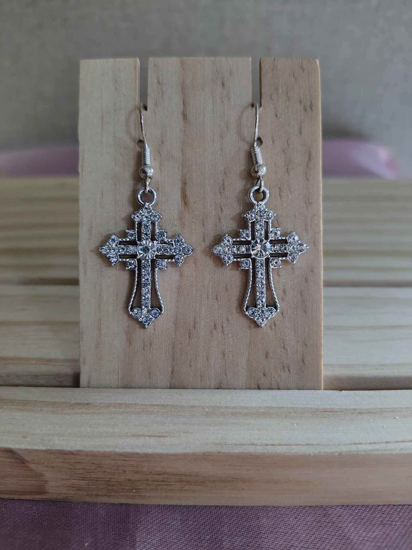 Cross Earrings- CLEARANCE