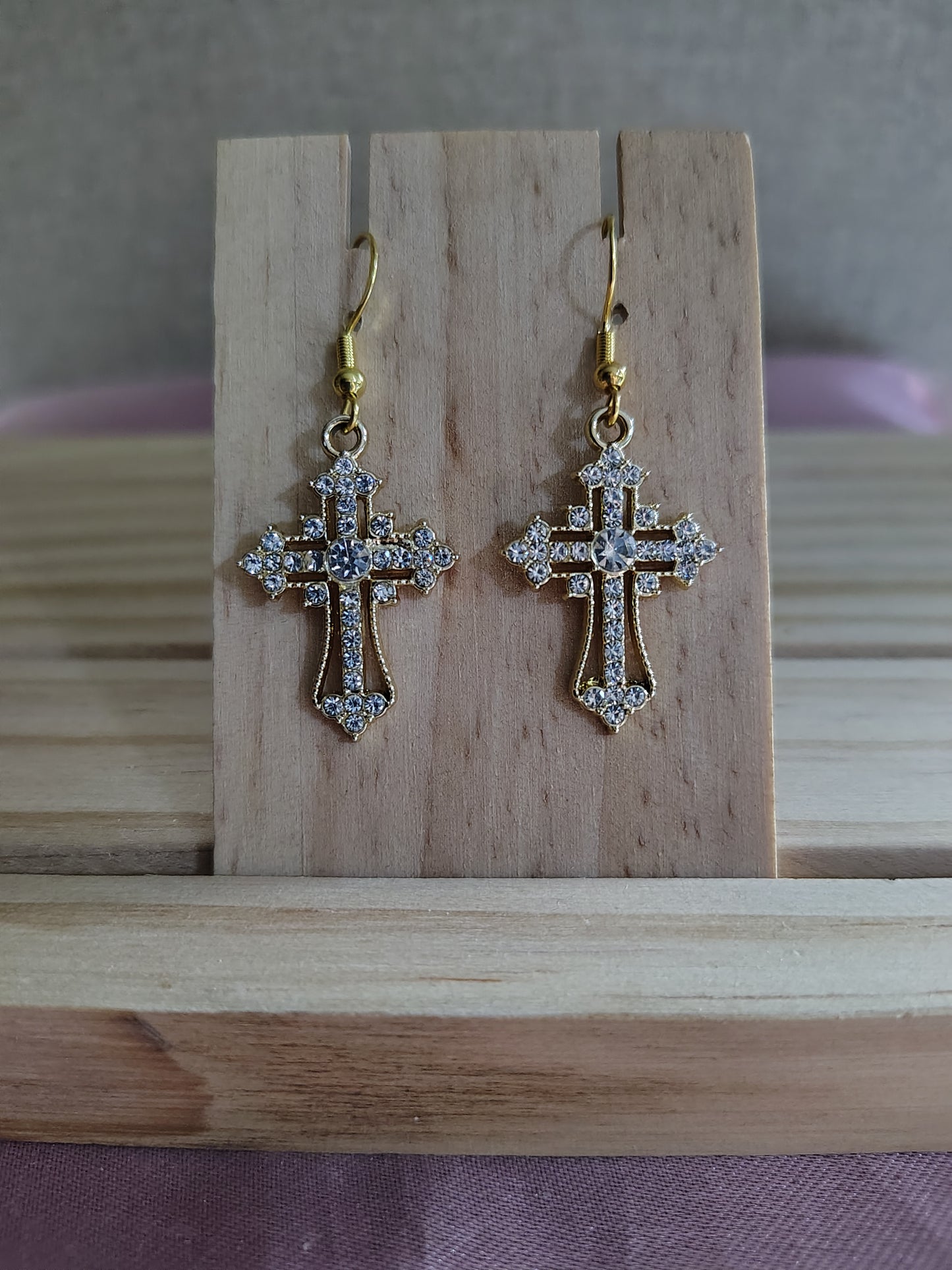 Cross Earrings- CLEARANCE