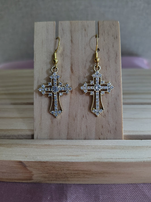 Cross Earrings- CLEARANCE