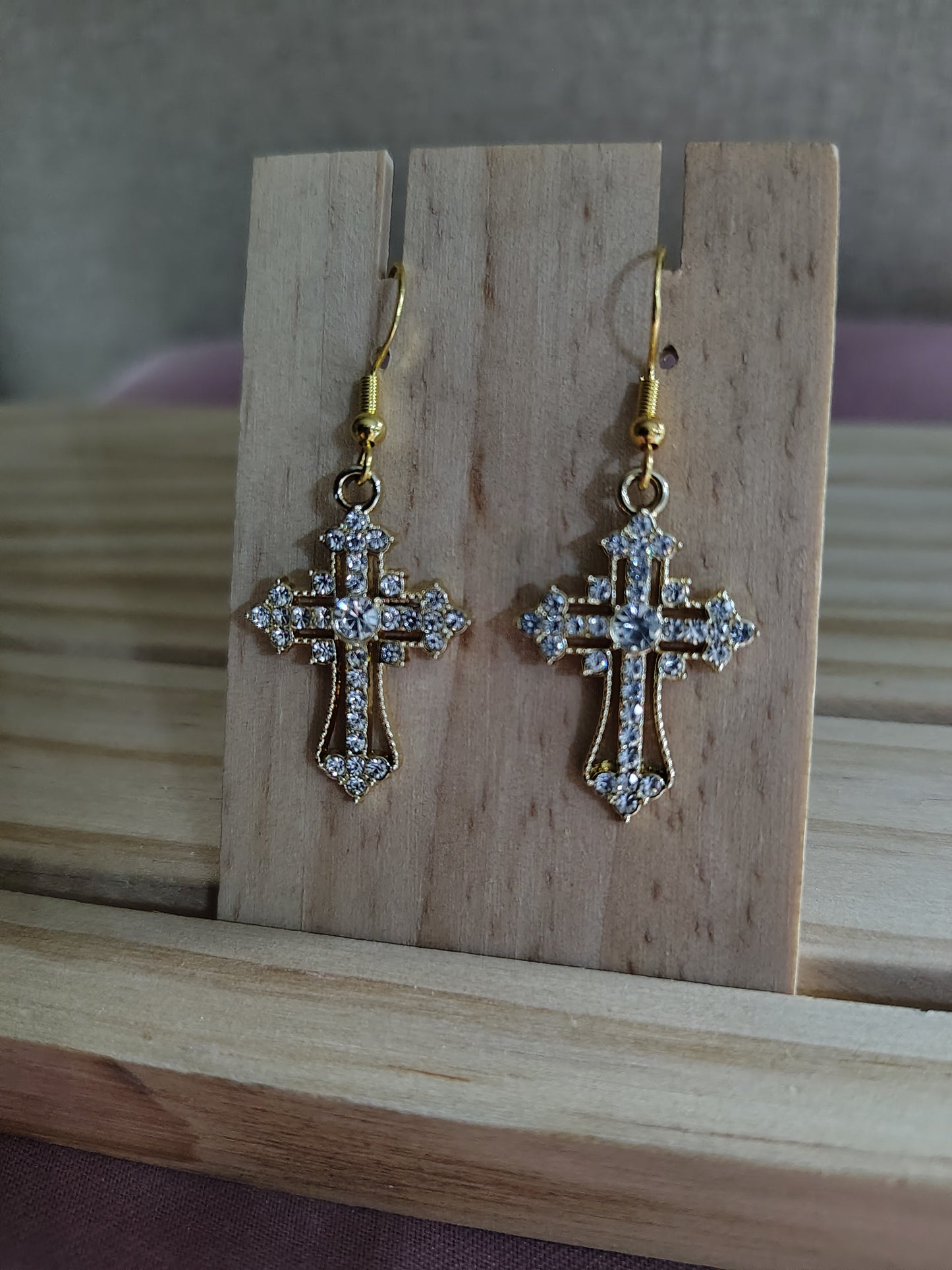Cross Earrings- CLEARANCE