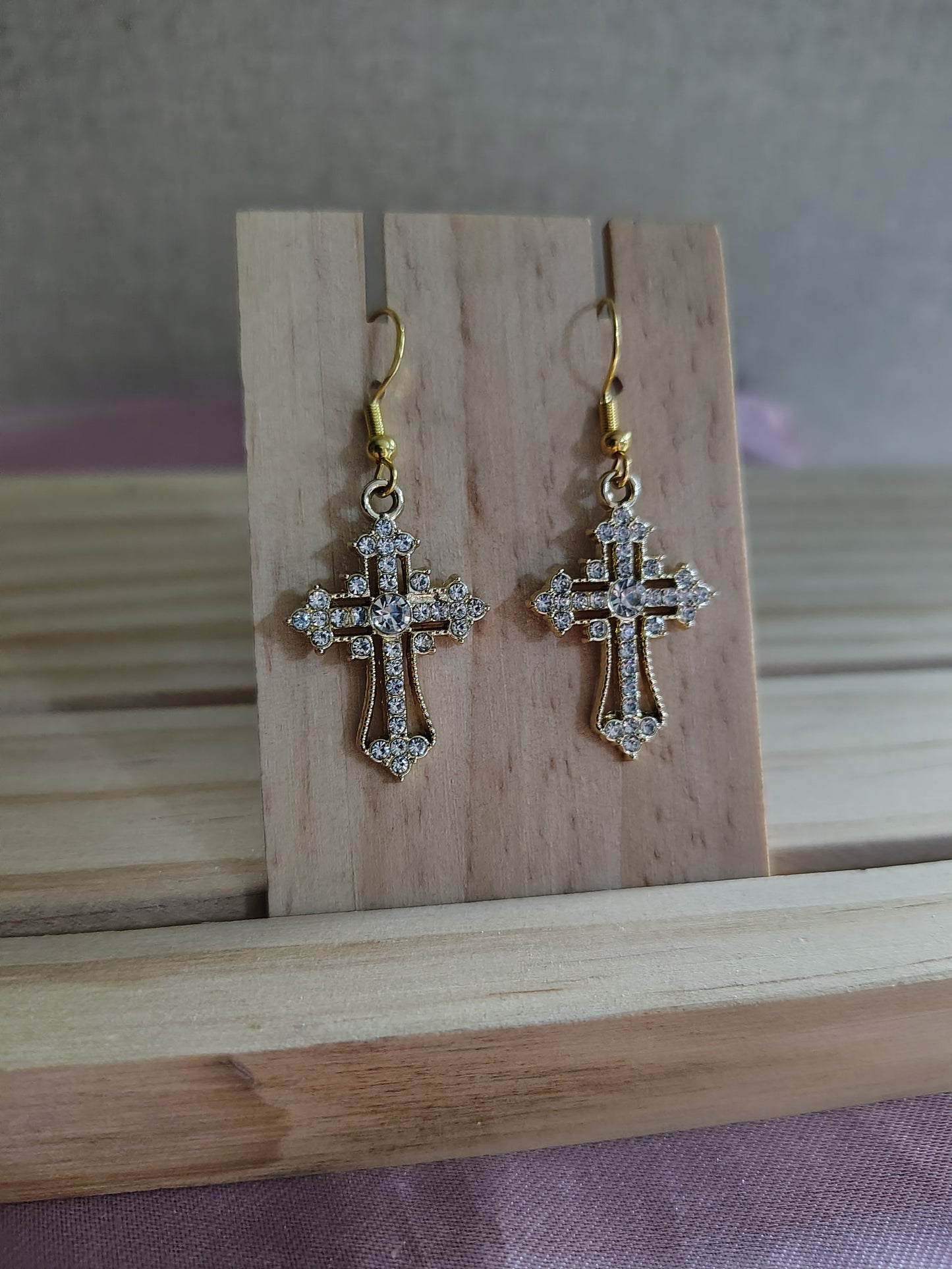 Cross Earrings- CLEARANCE