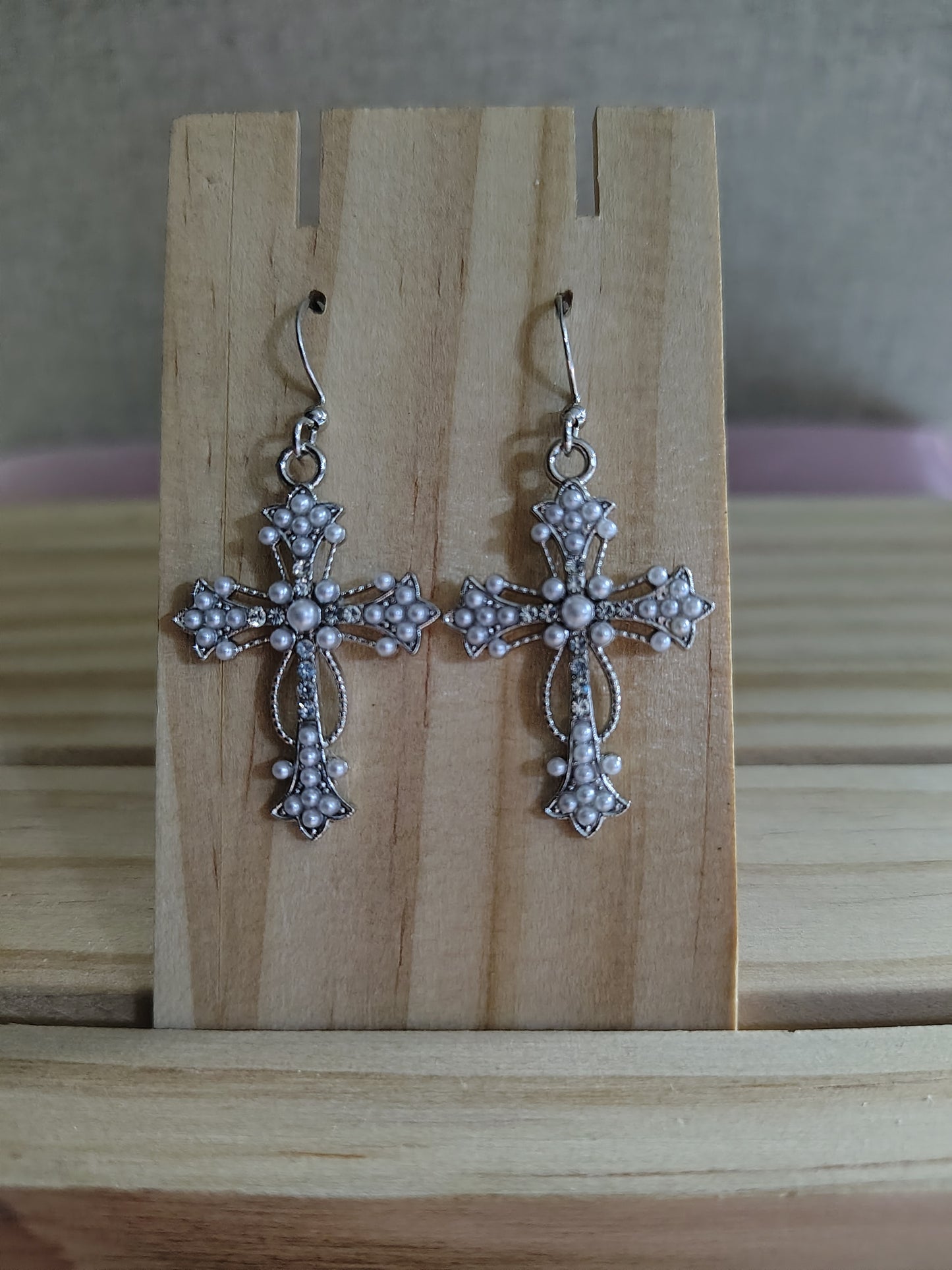 Cross Earrings- CLEARANCE