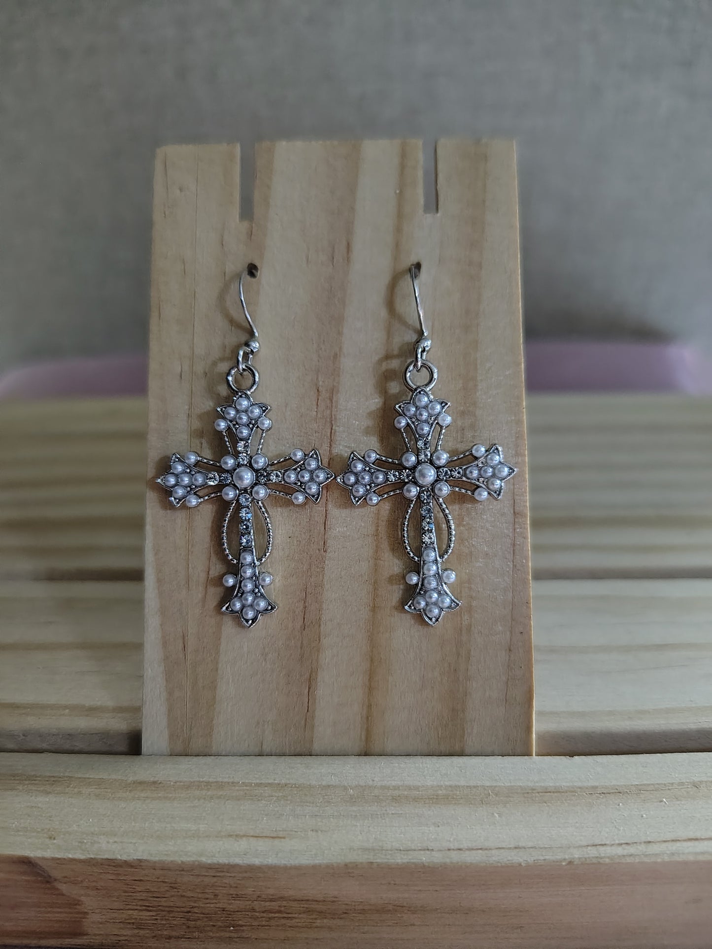 Cross Earrings- CLEARANCE