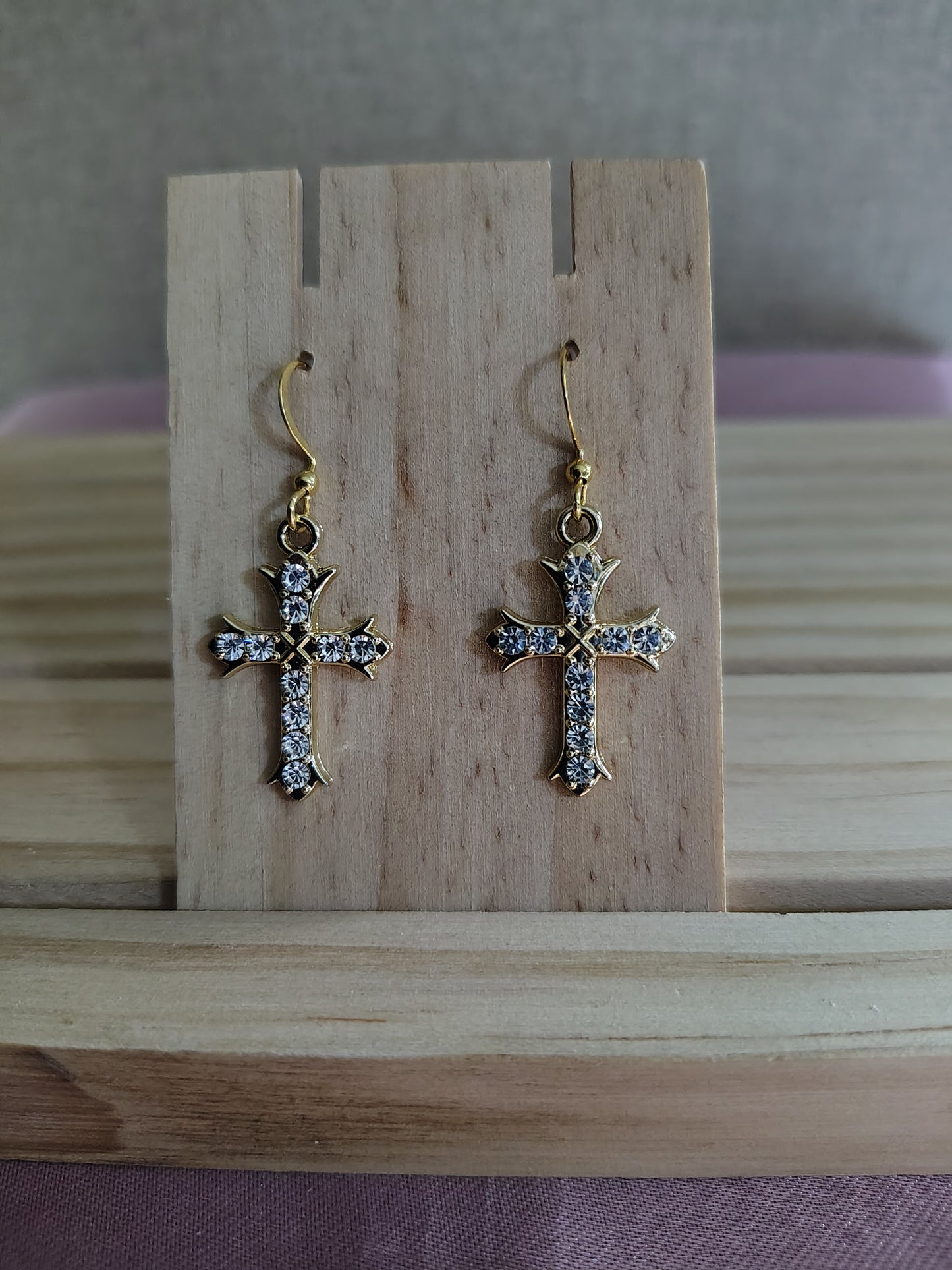 Cross Earrings- CLEARANCE