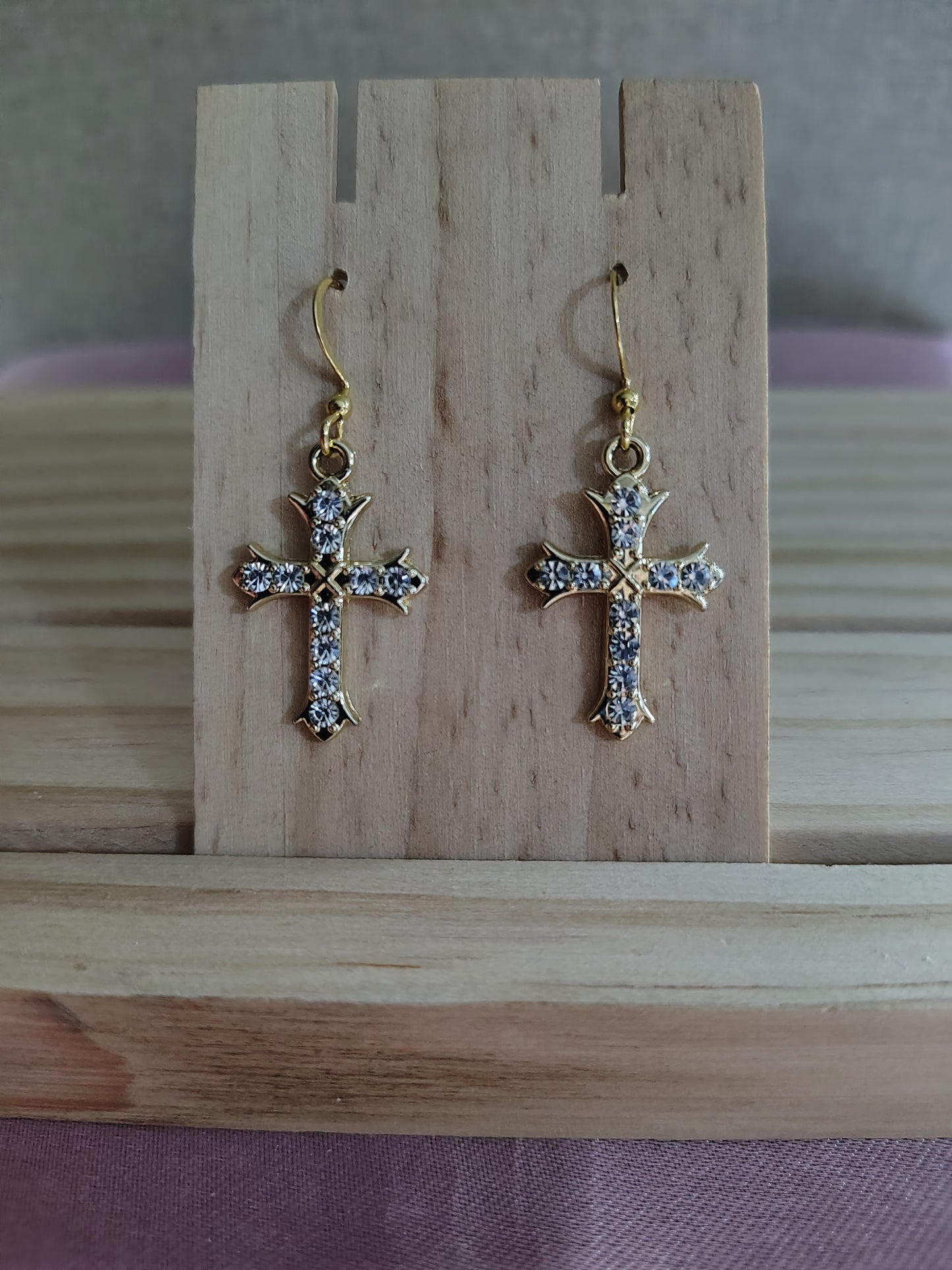 Cross Earrings- CLEARANCE