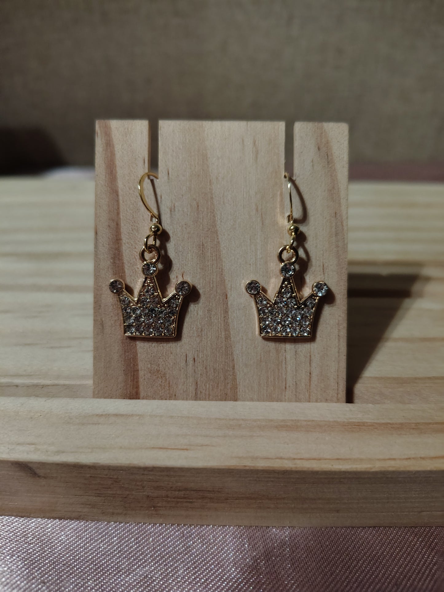 Beautiful Crown Earrings