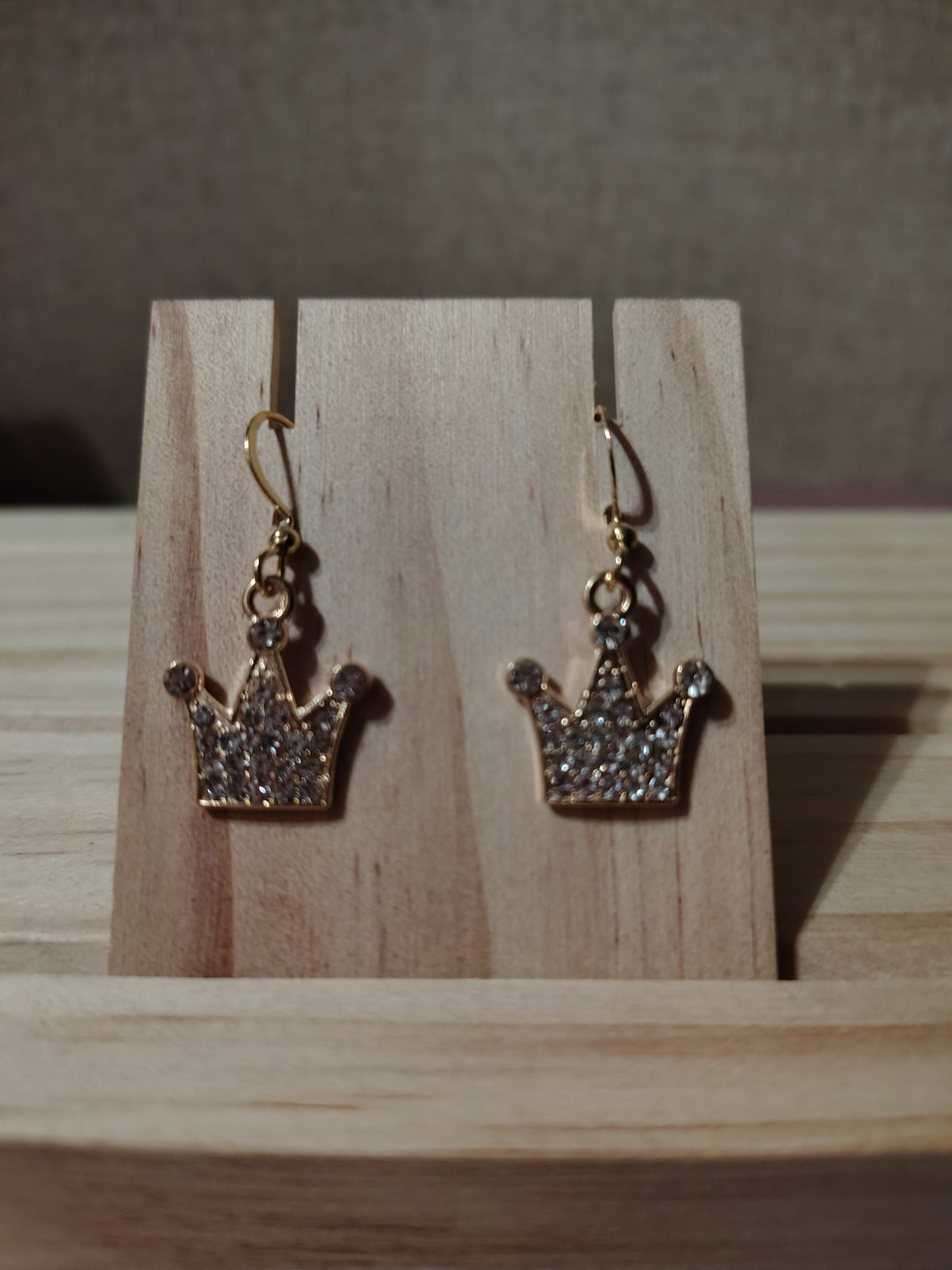 Beautiful Crown Earrings