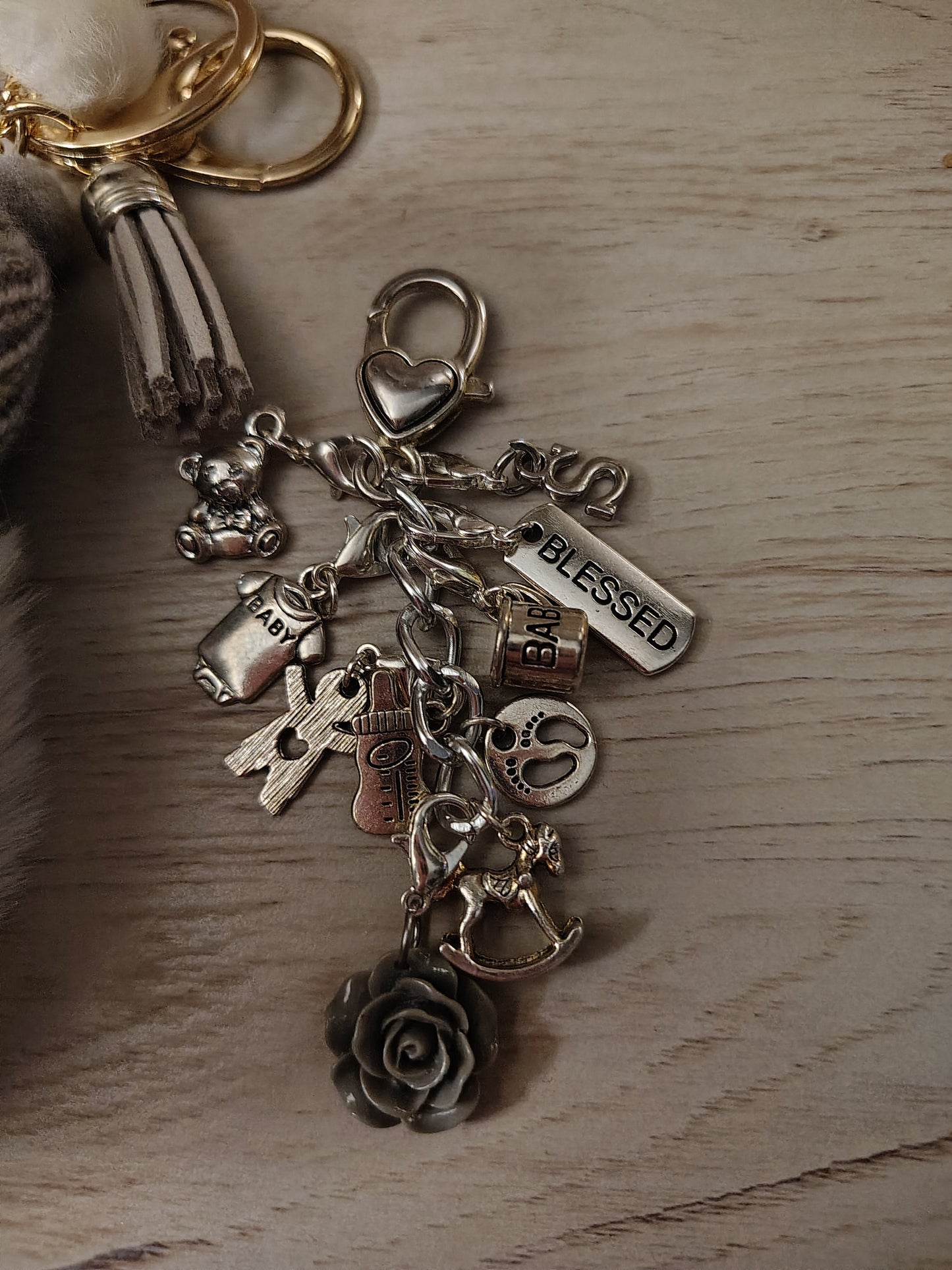 Diaper Bag Bling- Keychain- CLEARANCE