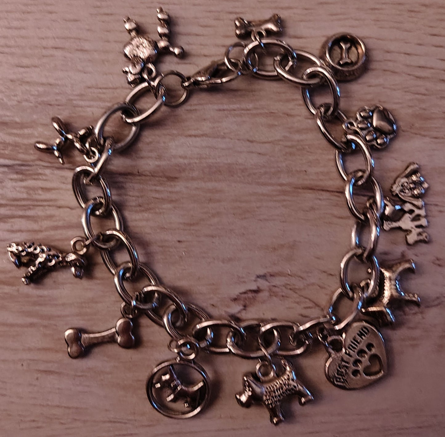 Cute Dog Charm Bracelet- SALE