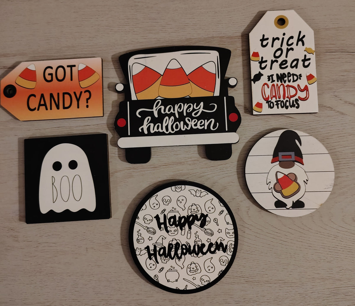 Halloween Tiered Tray Decor