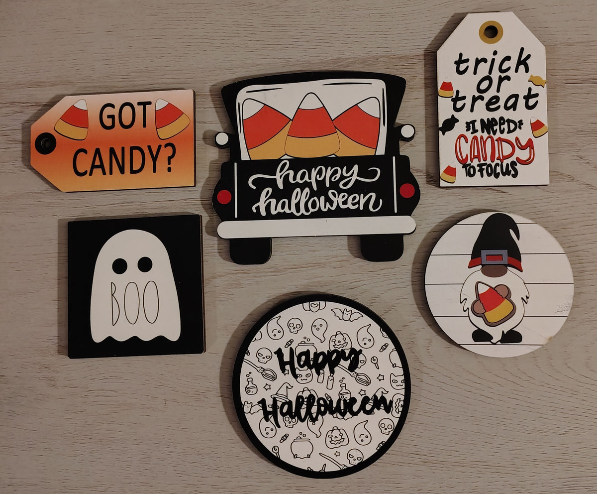 Halloween Tiered Tray Decor