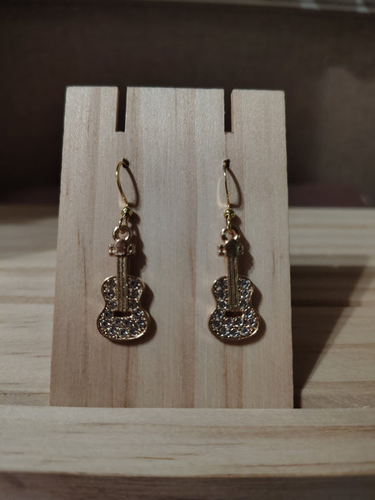 Guitar Earrings
