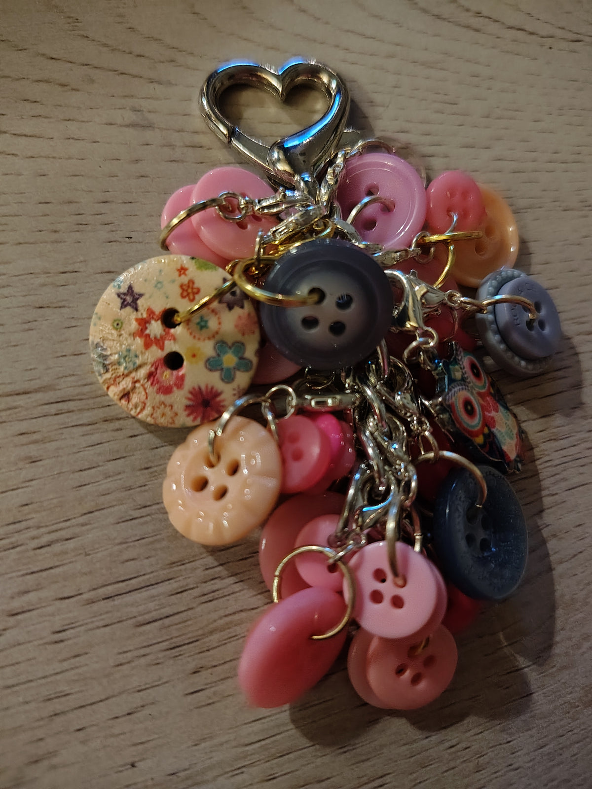 Button Keychain