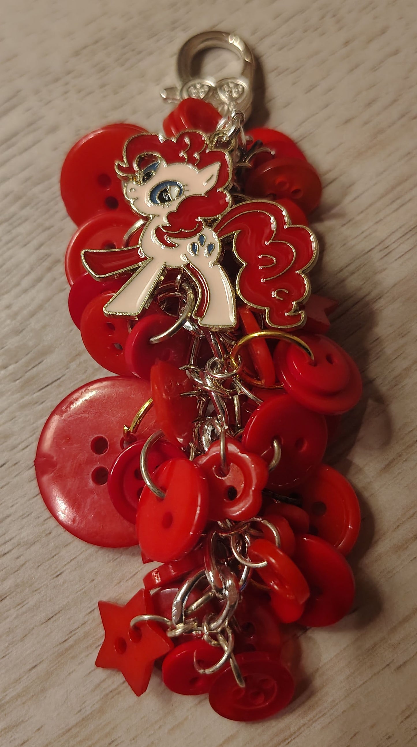 Button Keychain