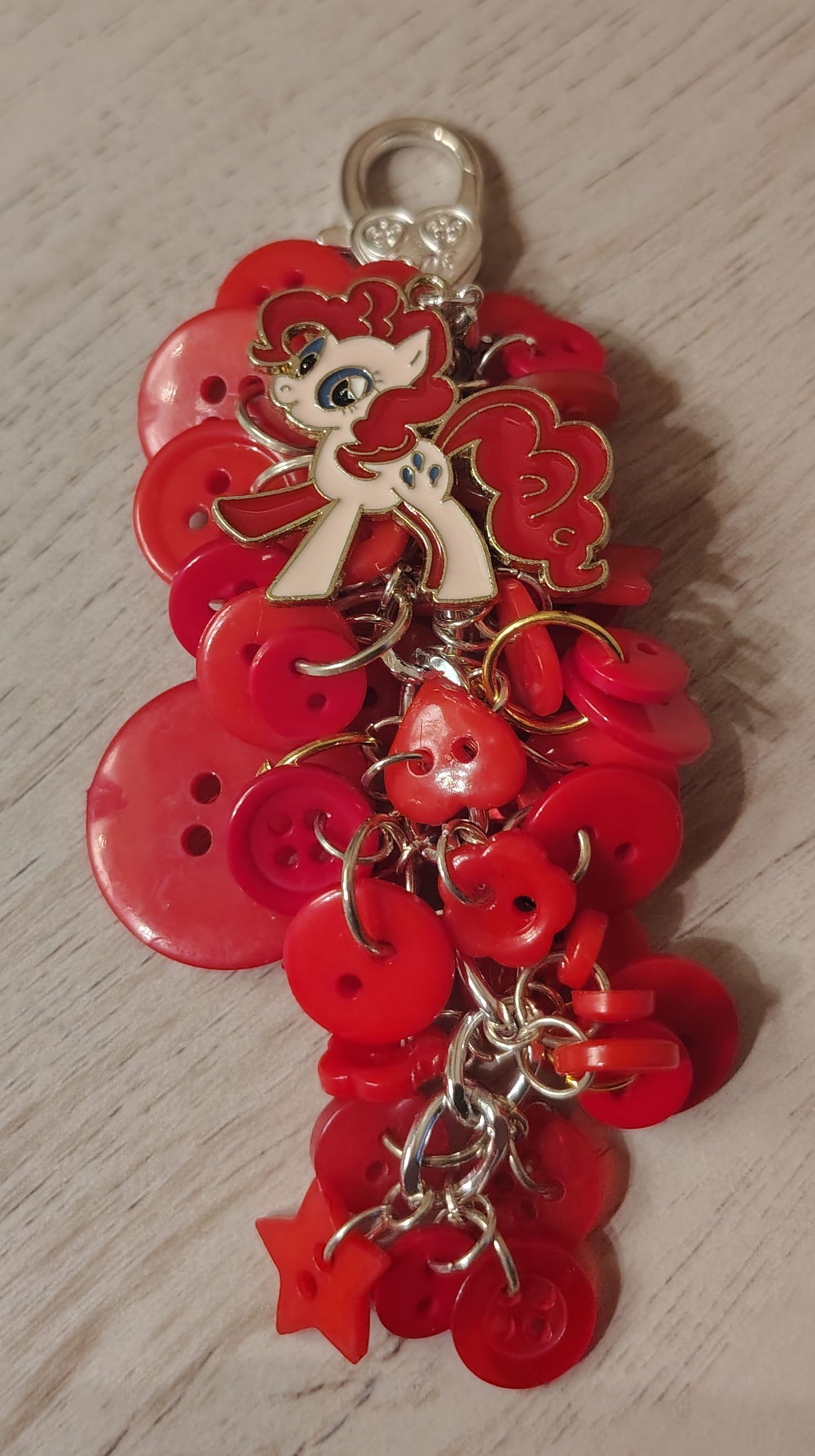 Button Keychain