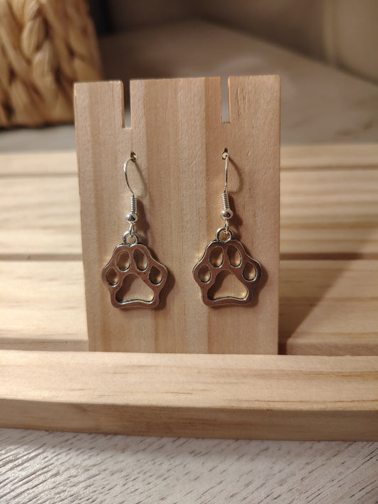 Paw Print Earrings
