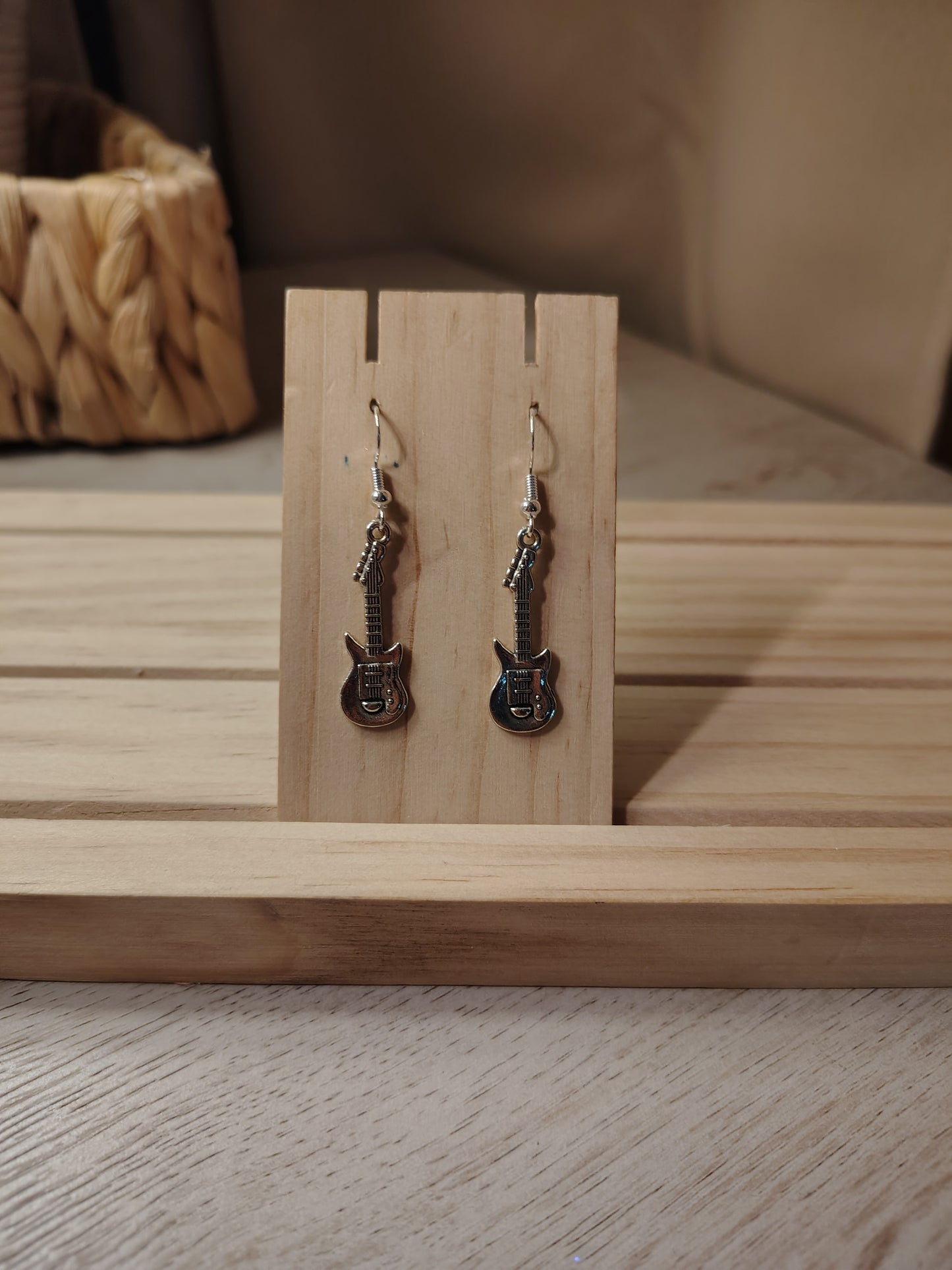 Guitar Earrings