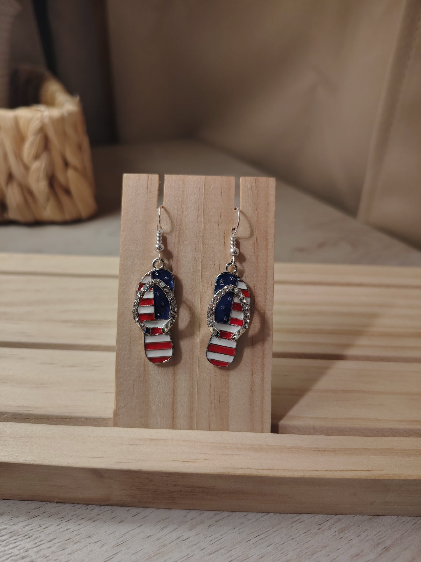 4th of July Earrings