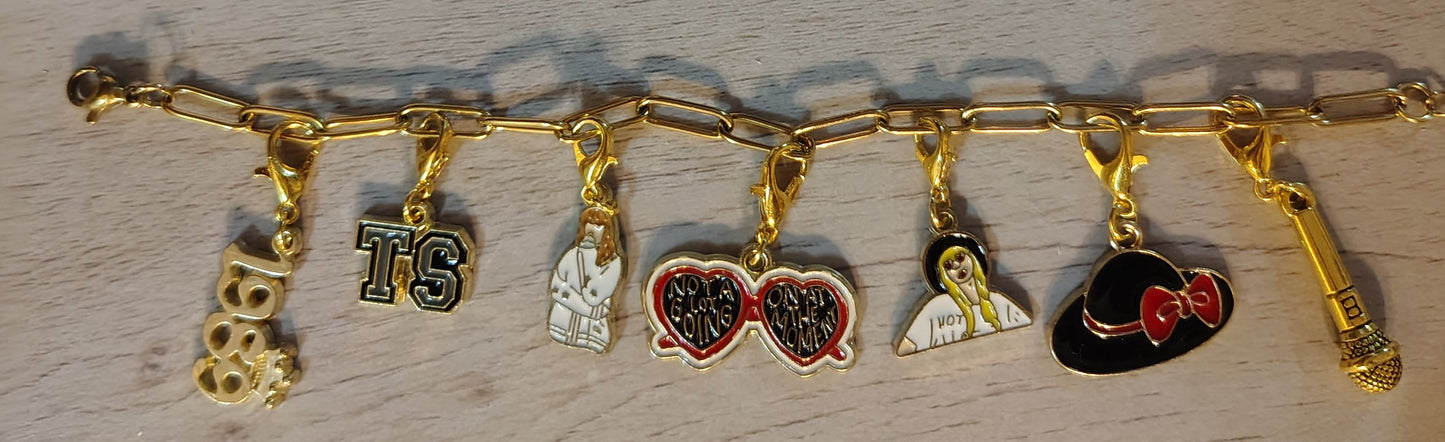 Swiftie Charm Bracelet