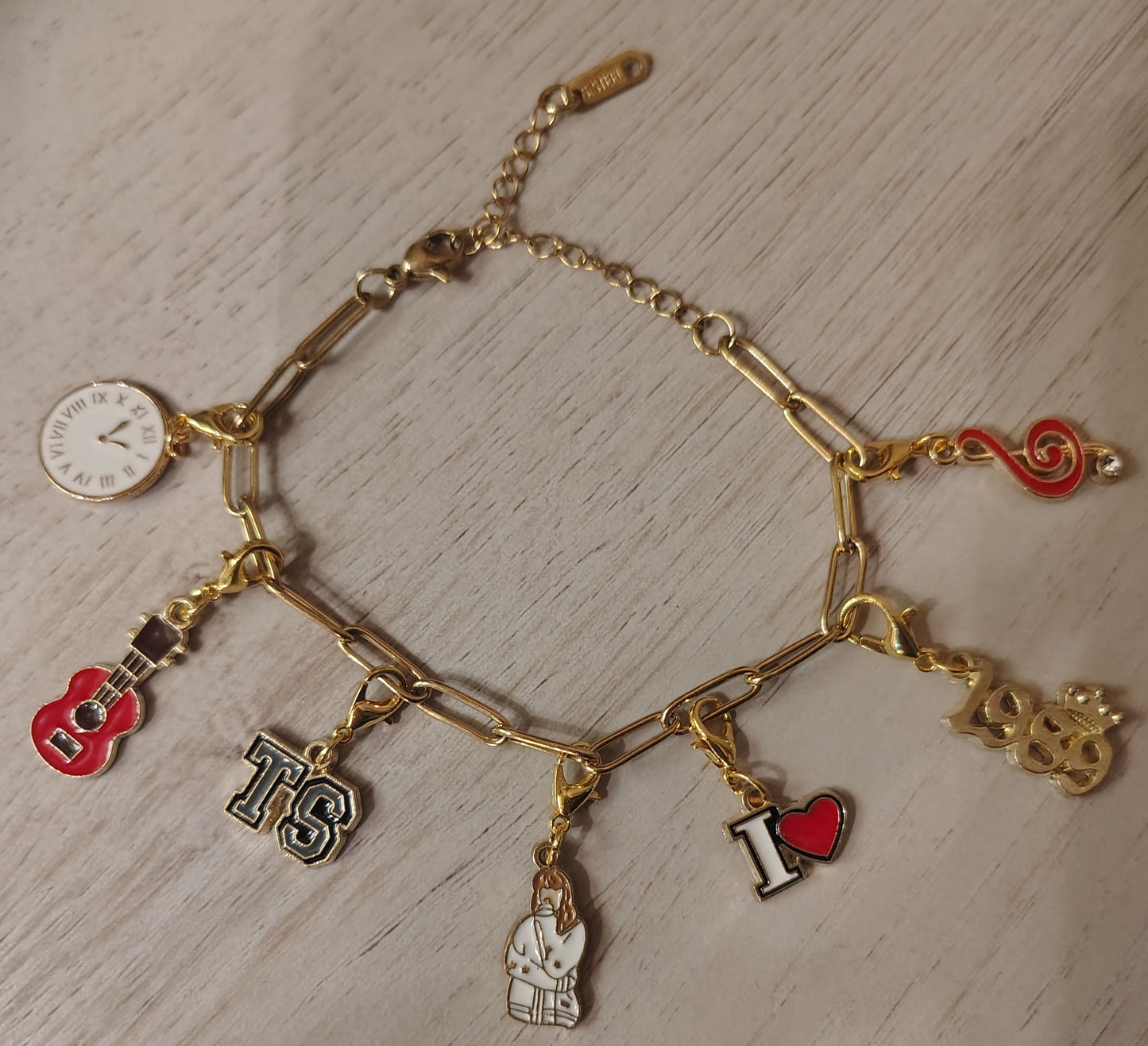 Swiftie Charm Bracelet