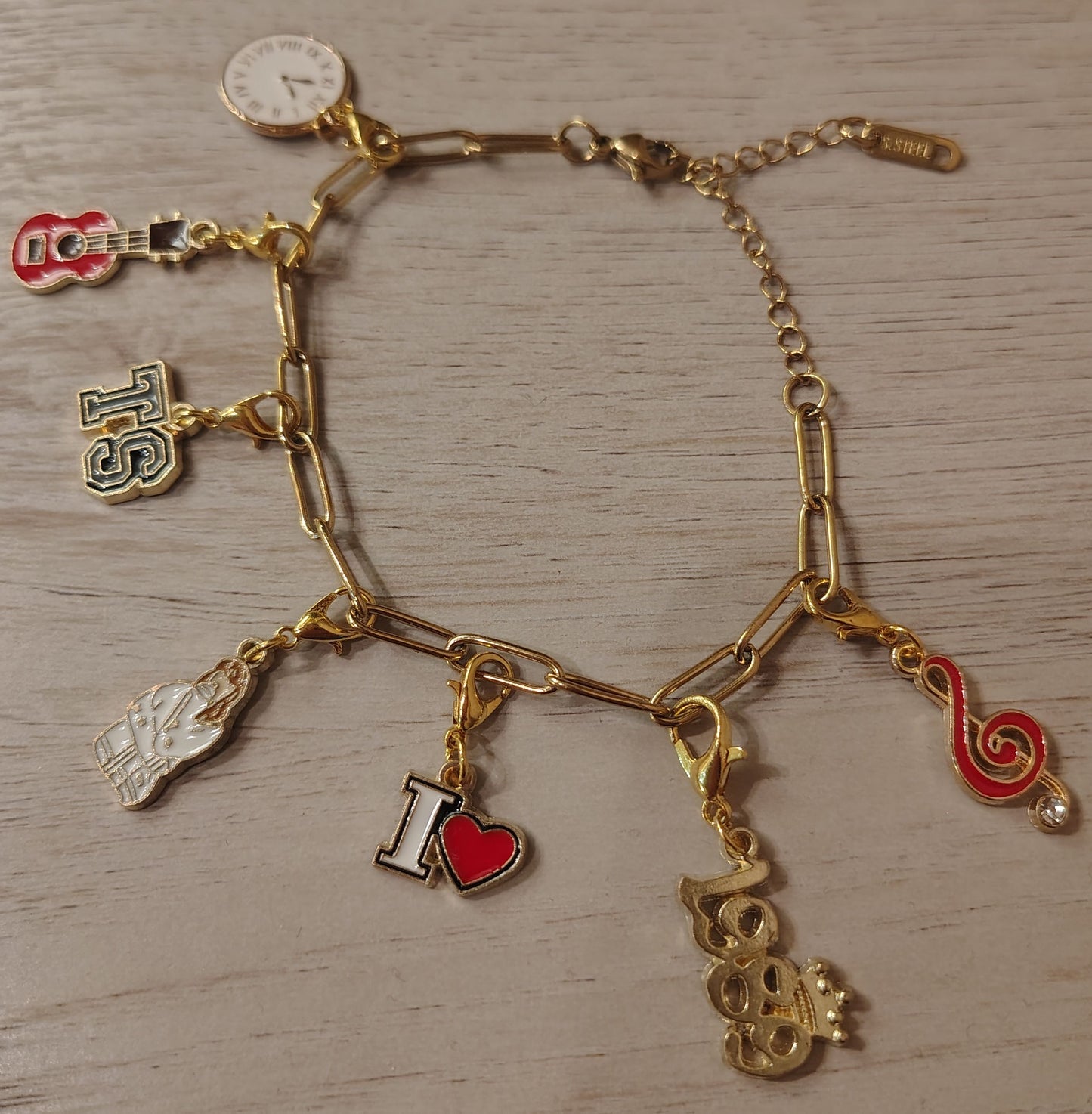 Swiftie Charm Bracelet