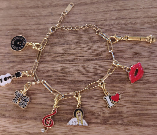 Swiftie Charm Bracelet