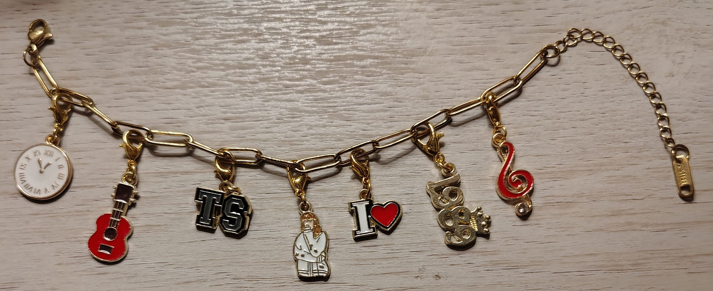Swiftie Charm Bracelet