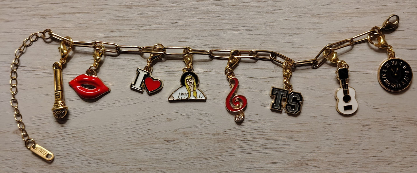 Swiftie Charm Bracelet
