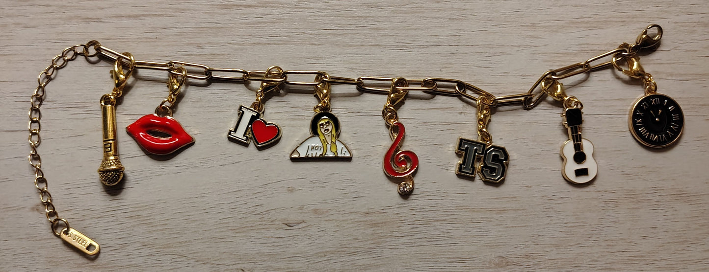Swiftie Charm Bracelet