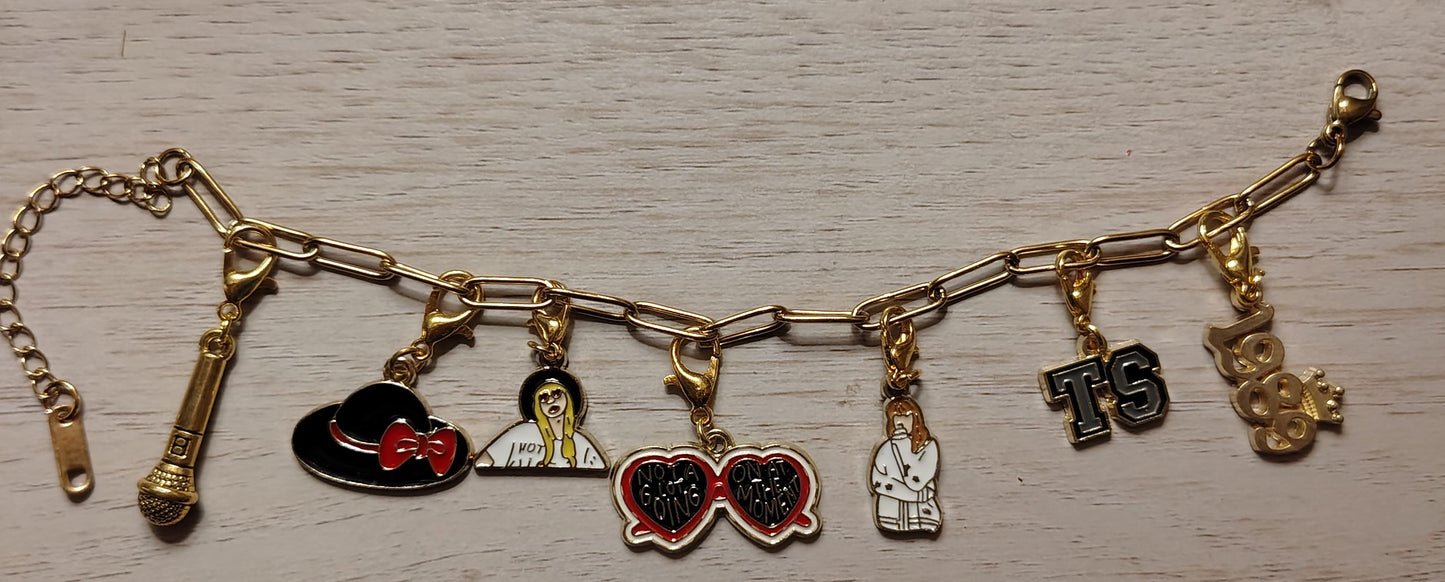 Swiftie Charm Bracelet