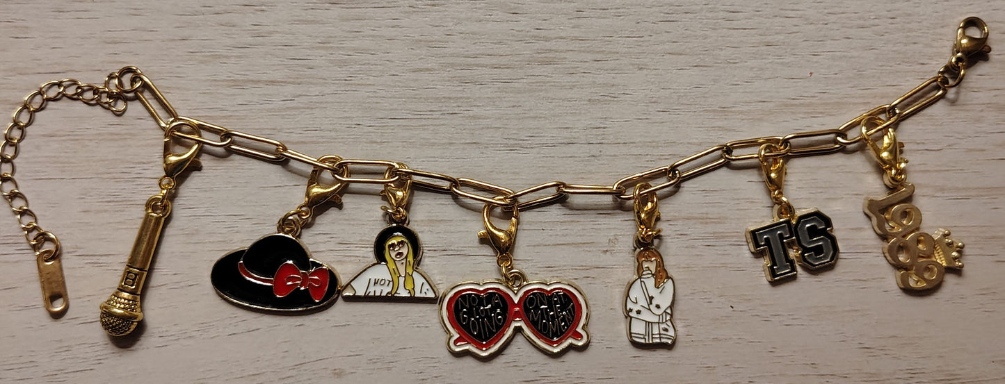 Swiftie Charm Bracelet