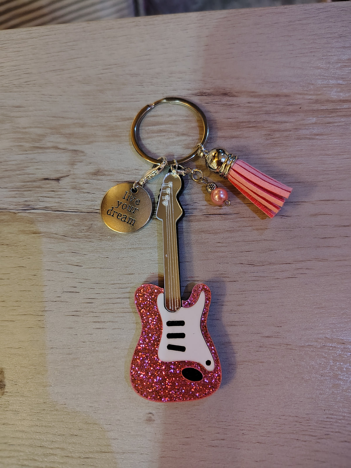 Guitar Keychain