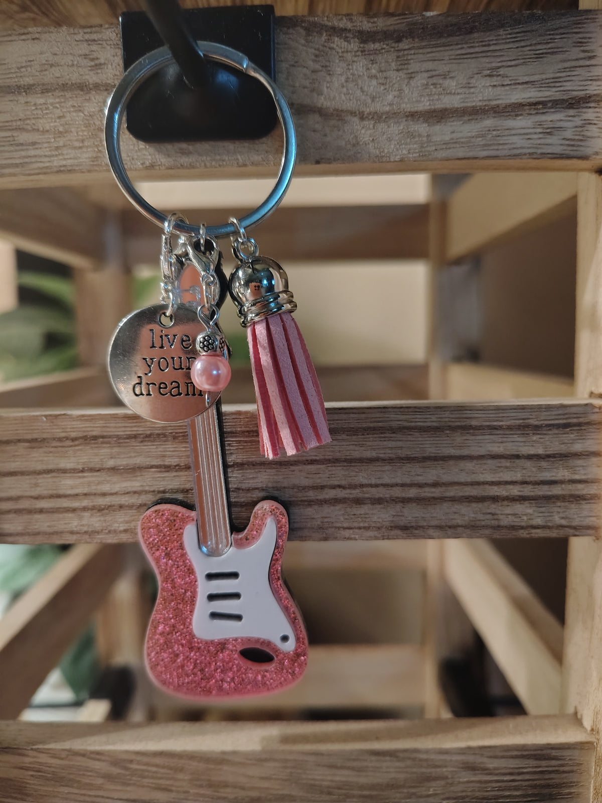 Guitar Keychain