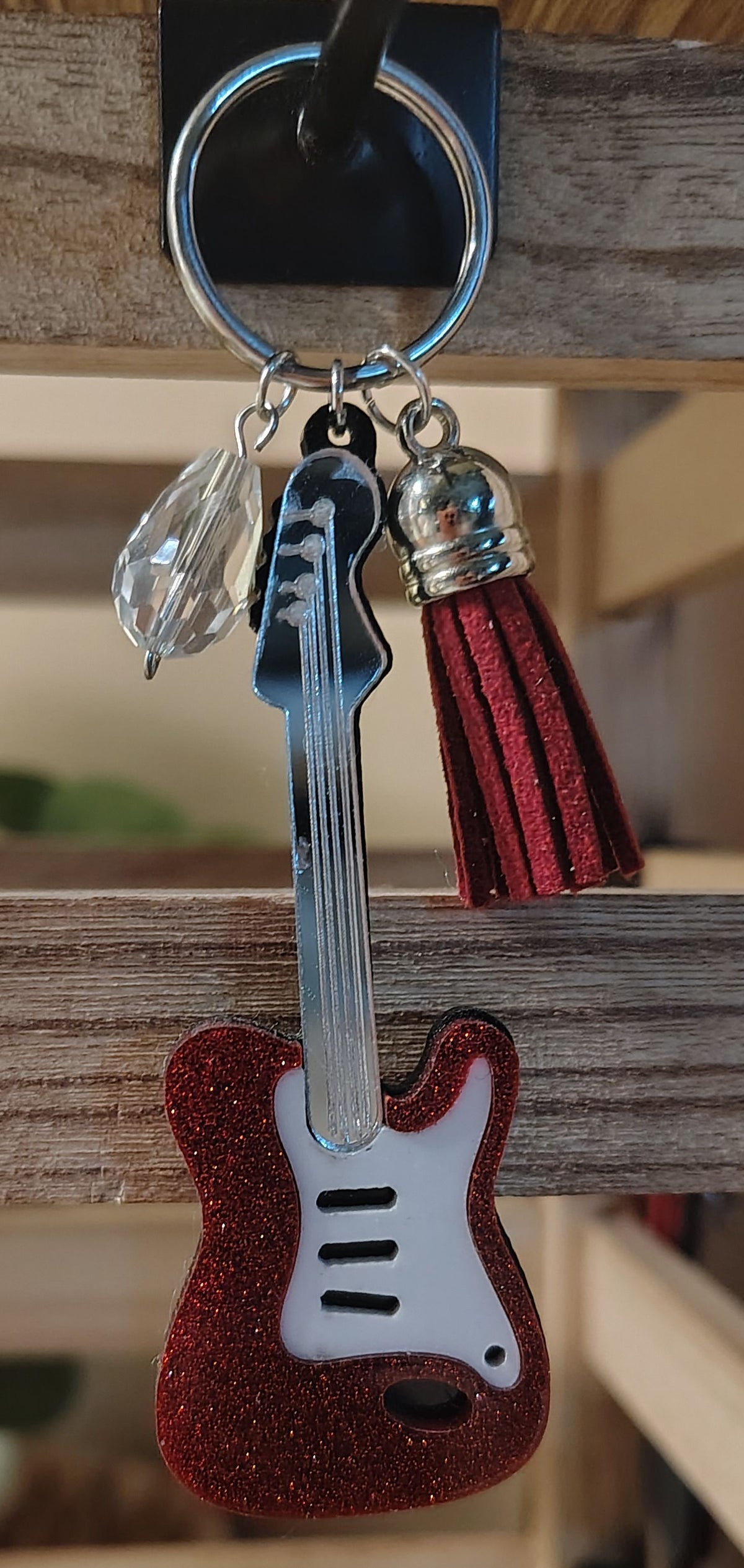 Guitar Keychain