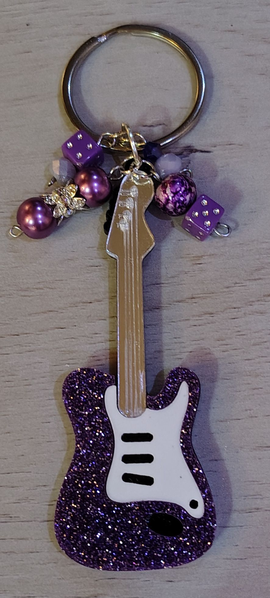 Guitar Keychain